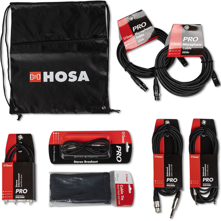 HOSA DJP309 DJ PRO KIT