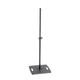 GRAVITY GLS331B LIGHTING STAND W/ LARGE SQUARE STEEL BASE GRAVITY GLS331B LIGHTING STAND W/ LARGE SQUARE STEEL BASE