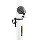 GRAVITY GLS431W WHITE LIGHTING STAND W/ OFF CENTRE MOUNTING OPTION