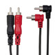 HOSA CRA203 STEREO INTERCONNECT, DUAL RCA TO SAME, 3 M