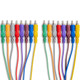 HOSA CRA802 UNBALANCED SNAKE, RCA TO RCA, 2 M
