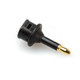 HOSA GOP490 FIBER OPTIC ADAPTER, TOSLINK TO MINI-TOSLINK
