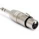 HOSA GXP143 ADAPTER, XLR3F TO 1/4 IN TRS