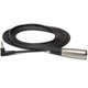 HOSA XVM105M CAMCORDER MICROPHONE CABLE, RIGHT-ANGLE 3.5 MM TRS TO XLR3M, 5 FT / 1.5M