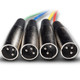 HOSA XLR401.5 4 CH SNAKE XLR3M-XLR3F 1.5FT / 0.46M