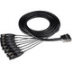HOSA EDGE DBF504 DB25 TO NEUTRIK XLRF SNAKE 4M