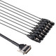 HOSA EDGE DBF504 DB25 TO NEUTRIK XLRF SNAKE 4M