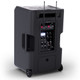 LD SYSTEMS ANNY® 12 BPH B5 - 12 PORTABLE BATTERY-POWERED BLUETOOTH® PA SYSTEM W/ MIXER & 2 × HANDHELD MICROPHONE