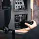 LD SYSTEMS ANNY® 12 BPH B6 - 12 PORTABLE BATTERY-POWERED BLUETOOTH® PA SYSTEM W/ MIXER & 2 × HANDHELD MICROPHONE