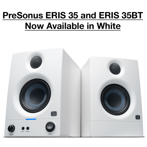 ERIS 35 & 35BT NOW IN WHITE