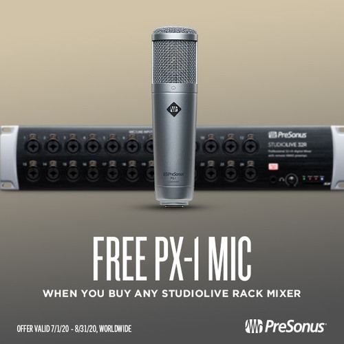 FREE PX-1 MIC WITH RACK MIXER PURCHASE