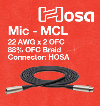 Cables - Mic Cables MCL
