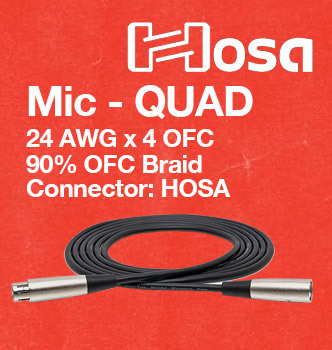 Cables - Mic Cables - Quad