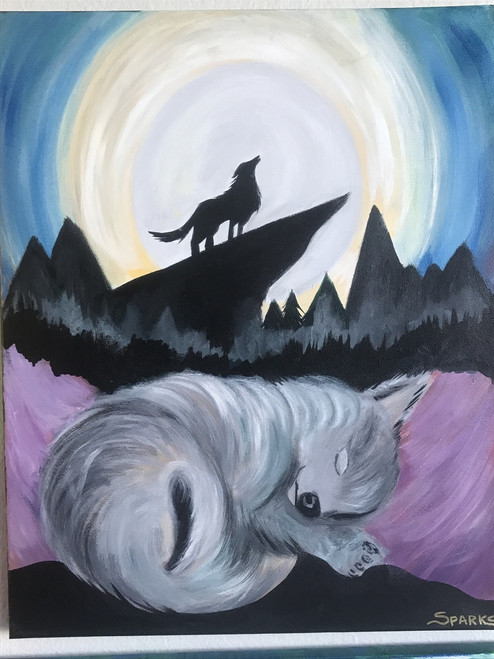 Acrylic Painting Class 