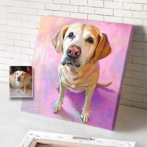 $60 CLASS! This is very limited seating! Experience recommended but not necessary! This is a customized pet portrait class. Customers must send 3 CLEAR, UP-CLOSE, FACE PICTURES OF THEIR PET (we will pick the best). PICTURE SEND-IN CUT OFF DATE IS (MONDAY, DEC 9TH, 2019) The painting class is from 3:30-6:30PM. Please arrive by 3:00 to set up your food/drinks/snacks, and mingle with friends. We look forward to seeing you for a great night of fun and creativity!