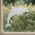 Installed view of the Dolphin Echo frosted window cling, showing its reusable static‑cling design and soft etched‑glass effect.
