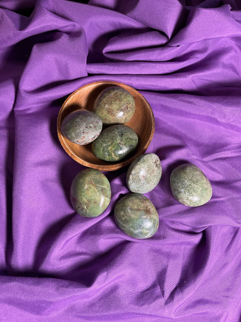 Opal Green Palm Stone