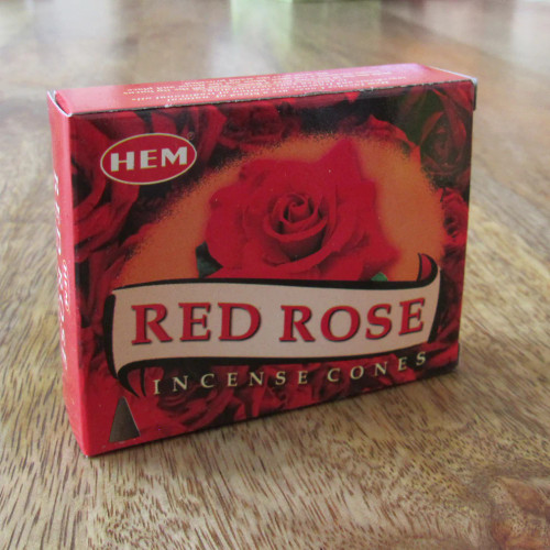 Cones: HEM - Red Rose - 10 cones