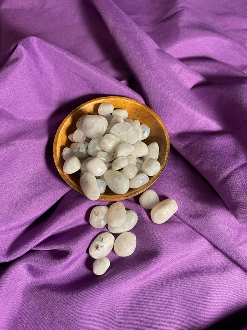 Moonstone Rainbow Tumble
