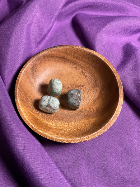 Azurite Tumbled