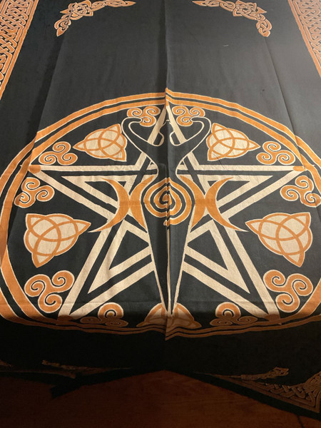 Curtain: Pentacle Goddess