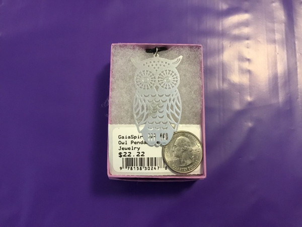 Pendant : Owl 925 Silver