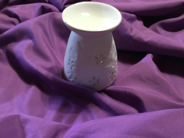 Porcelain Butterfly Oil Burner