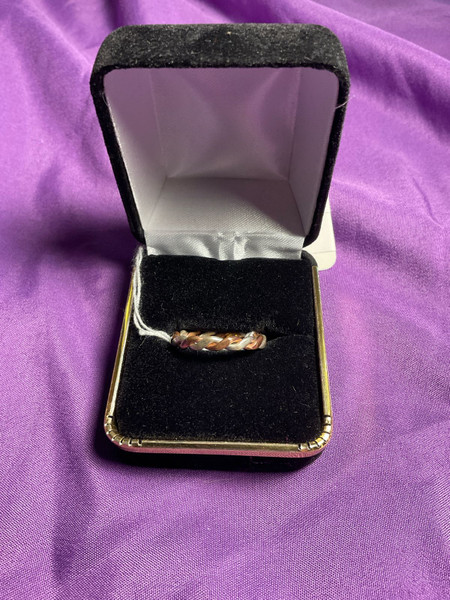 Copper/Sterling Ring