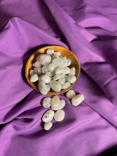 Moonstone Rainbow Tumble