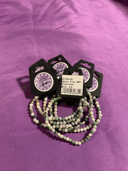 Agate Tree Bracelet