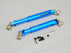 Universal METAL DRIVESHAFTS Lightweight Aluminum 100-150mm Driveshafts - BLUE -