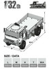 Orlandoo RC 1/32 Micro MILITARY TRUCK 4X4 Rock Crawler Truck -KIT- FULL OPTION