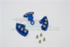 GPM Front + Rear BRAKE CALIPERS For Kyosho HOR Bike #KM007-BLUE -