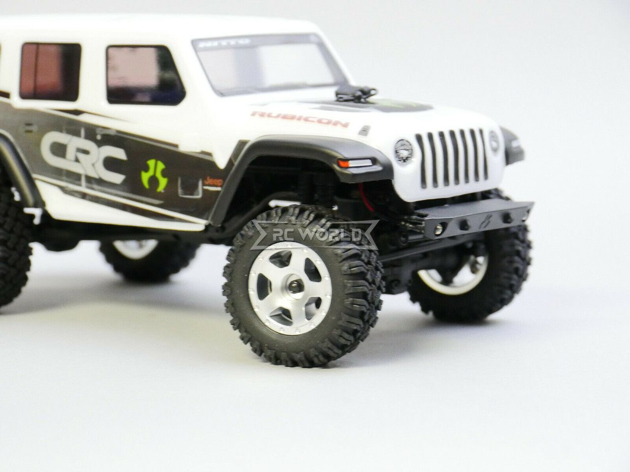 Axial 1.0 Rockster Wheels Schwarz – 4 Stück Felgen Für SCX24 RC-Crawler, Aus Kunststoff