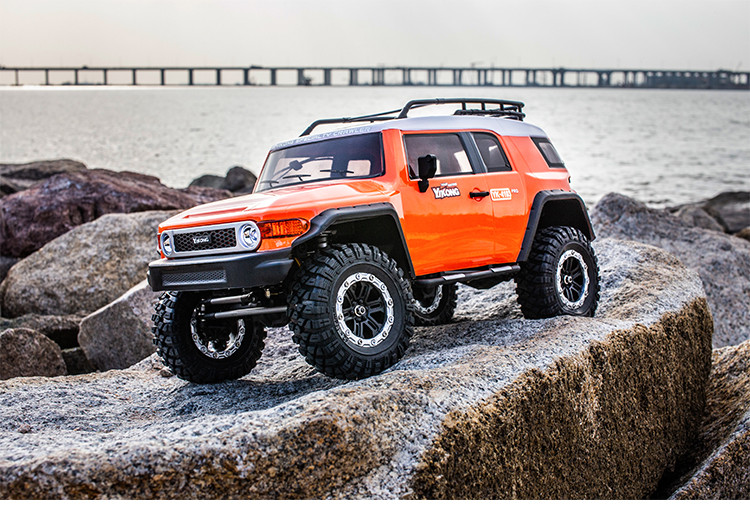 1/10 RC Truck TOYOTA FJ Cruiser 4x4 Rock Crawler RTR w/ LED Lights