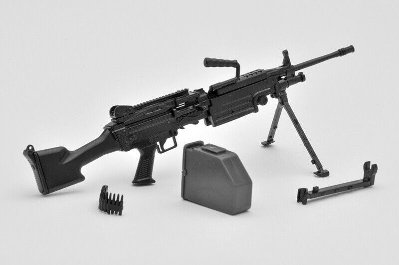 1/12 TomyTec Little Armory LA032 M249 Automatic Machine Gun Model Kit