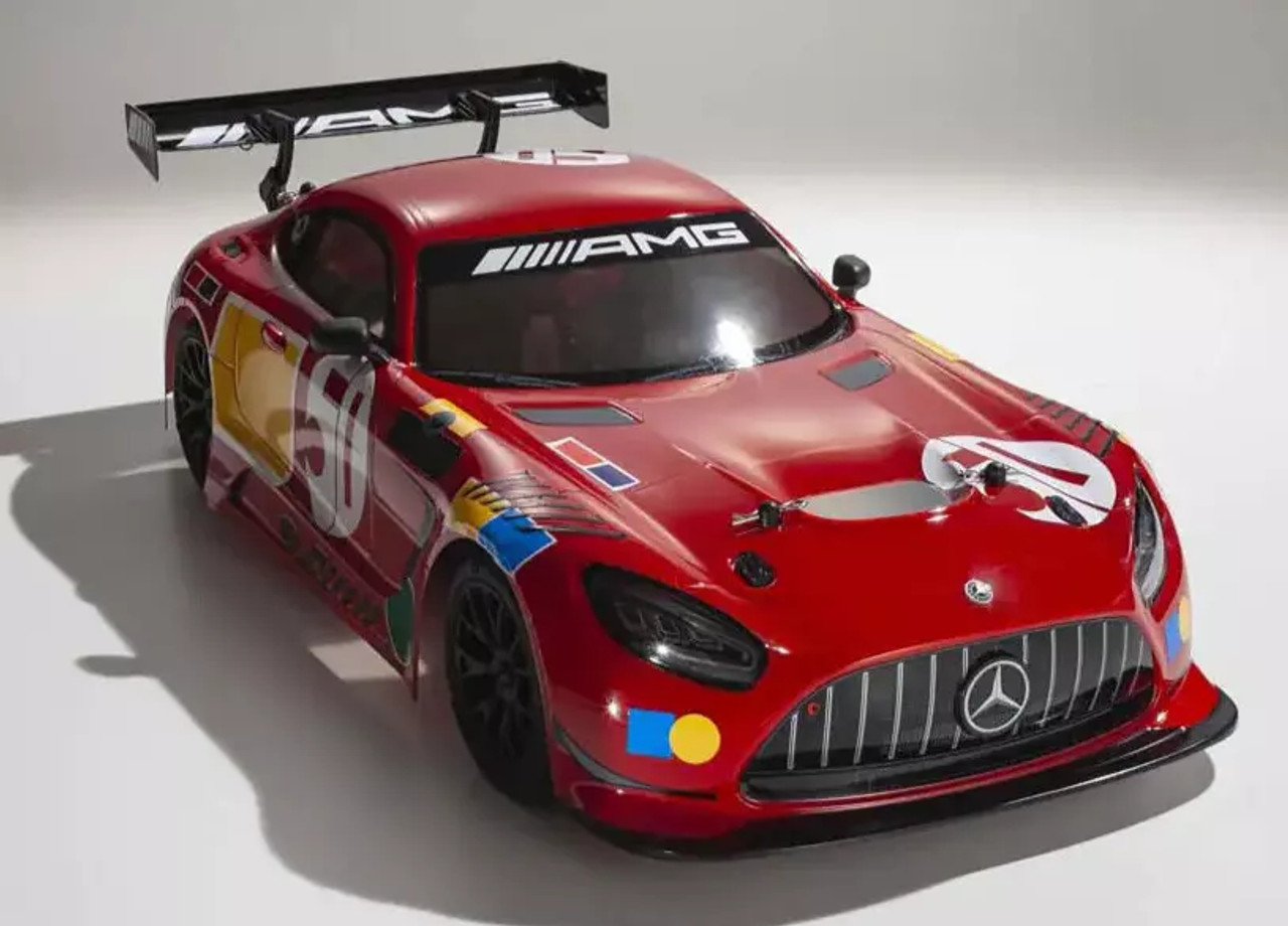 京商エンジン Mercedes-Benz AMG GT ラジコンカー 1/10 Kyosho 1/10 RC Car MERCEDES AMG GT3 50 Years SPA -RTR- W