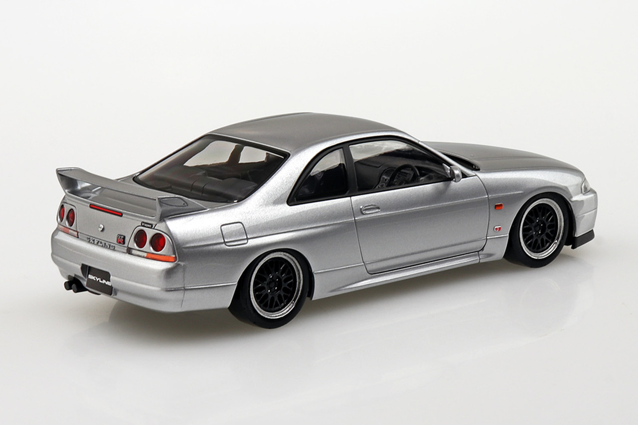 Aoshima 1/32 Snap Kit NISSAN R33 SKYLINE Plastic Model Kit -WHITE-