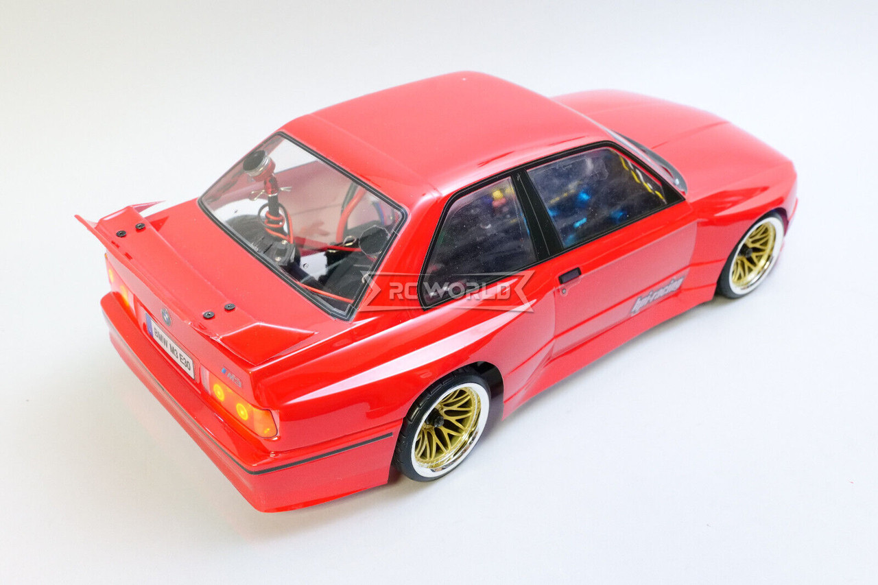 RC 1/10 BMW E30 M3 Drift Car RTR W/ LED + Magnet Mounts -BLACK-