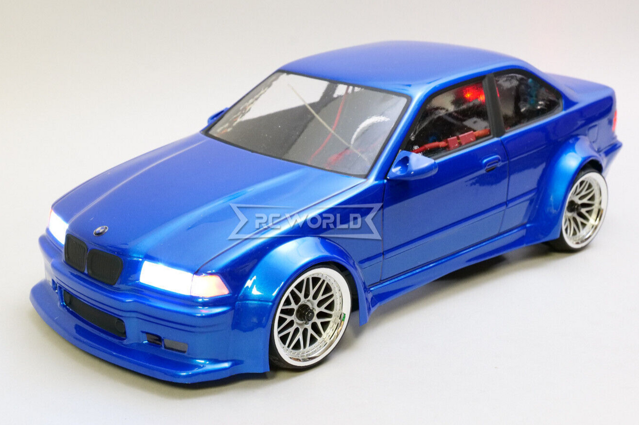 RC 1/10 BMW E36 M3 Drift Car RTR W/ LED -BLUE