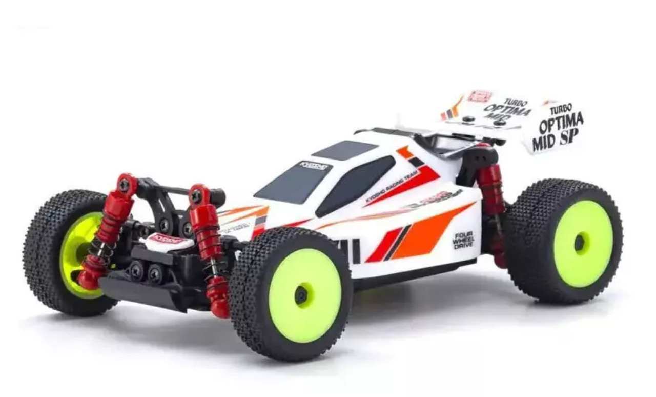 Kyosho RC Mini Z Buggy TURBO OPTIMA Mid 4WD -RTR- WHITE 