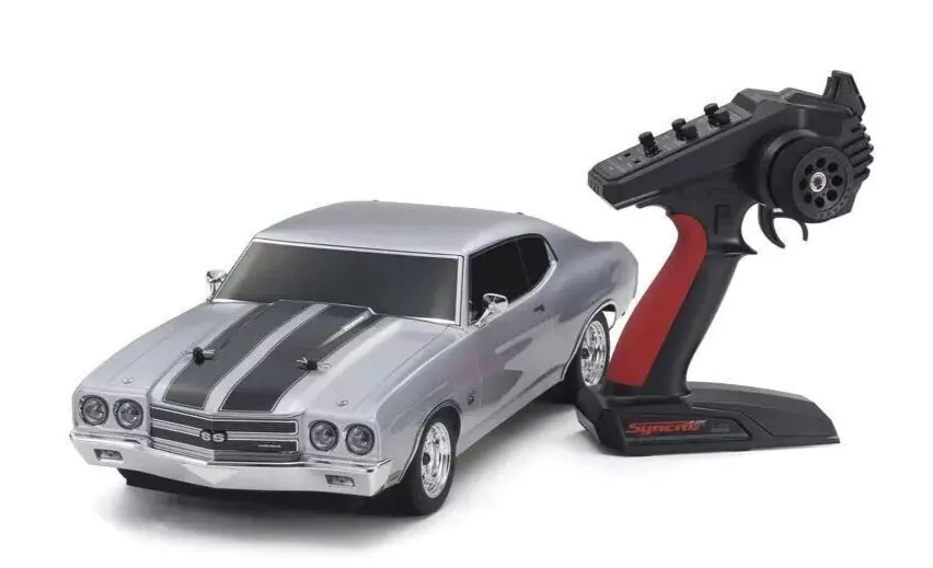 Kyosho Fazer RC Car 1970 CHEVY CHEVELLE AWD-RTR- *SILVER* W