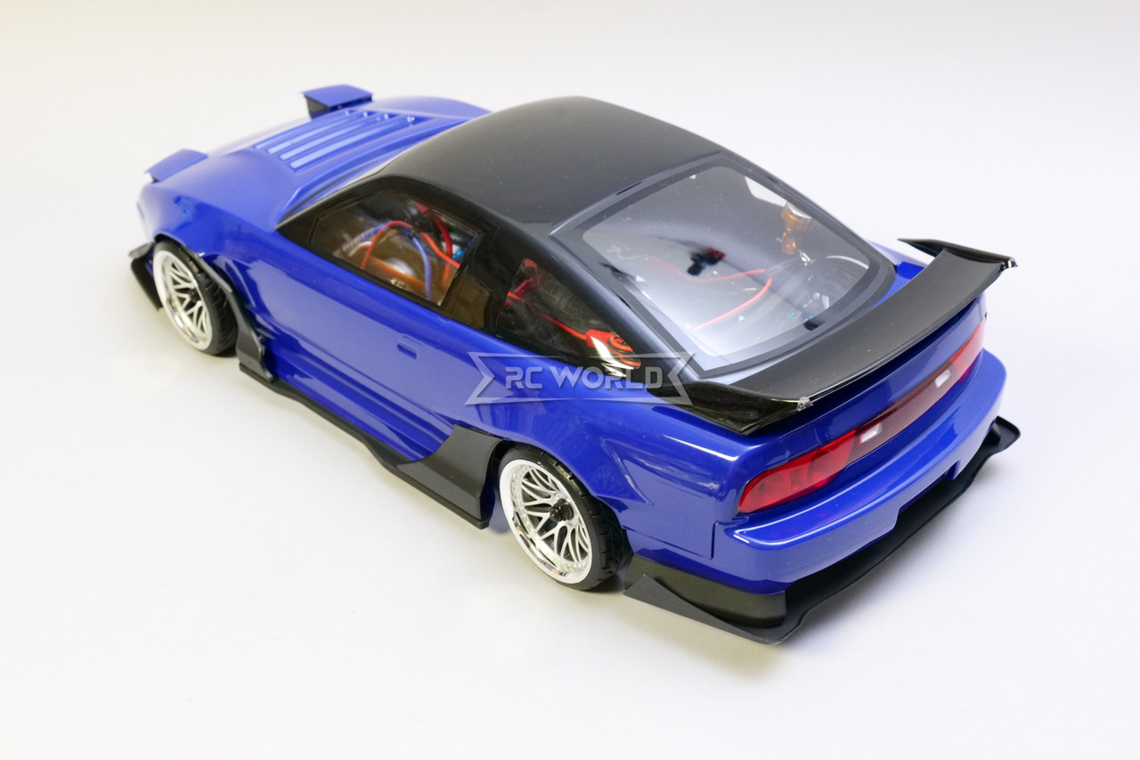 RC 1/10 Drift NISSAN 180SX Brushless w/ Pop Up Lights + Sounds