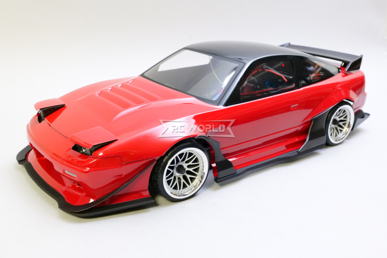 RC 1/10 Drift NISSAN 180SX Brushless w/ Pop Up Lights + Sounds