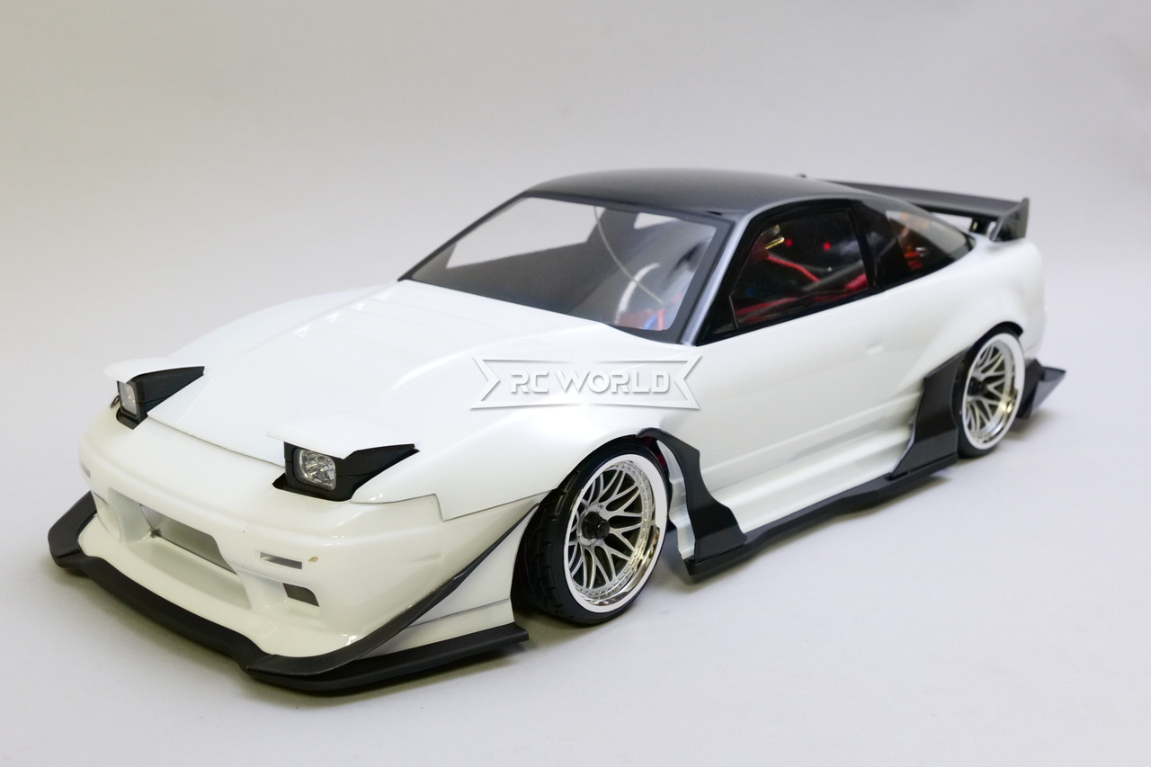 RC 1/10 Drift NISSAN 180SX Brushless w/ Pop Up Lights + Sounds