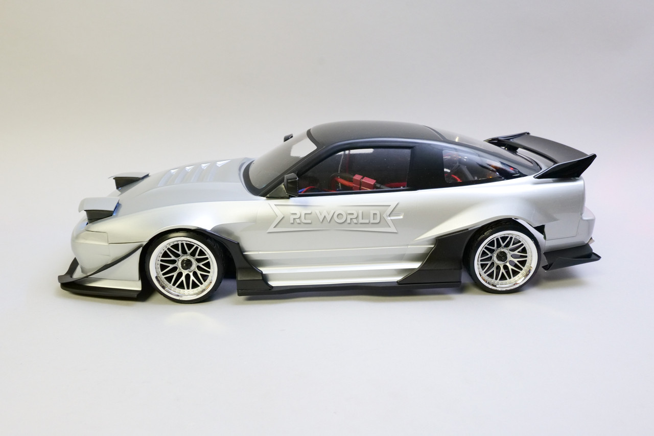 RC 1/10 Drift NISSAN 180SX Brushless w/ Pop Up Lights + Sounds