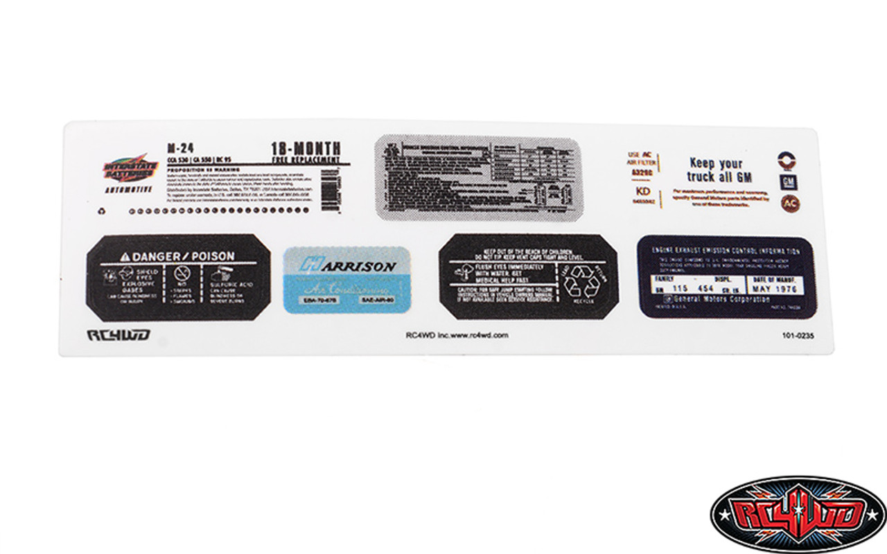 美品★【RC4WD製★Blazer & K10 V8エンジンベイ RC4WD 1/10 Small Block V8 ENGINE Bay For Chevy Blazer #Z-S0192
