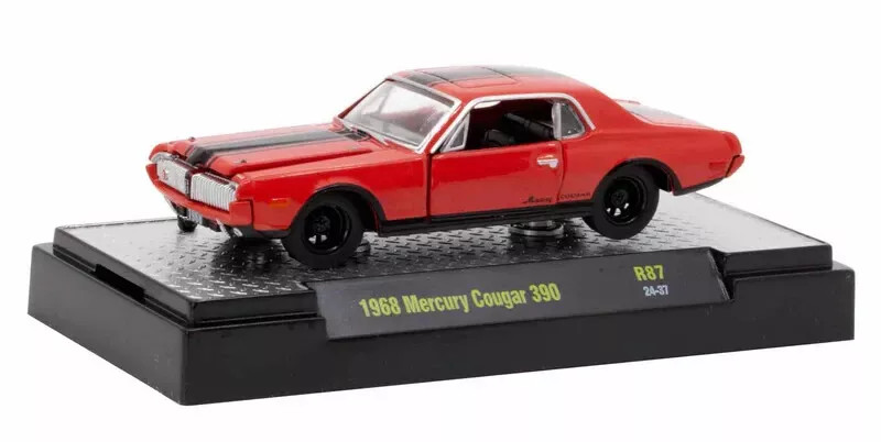 1/64 M2 Machines 1968 MERCURY COUGAR 390 -RED-