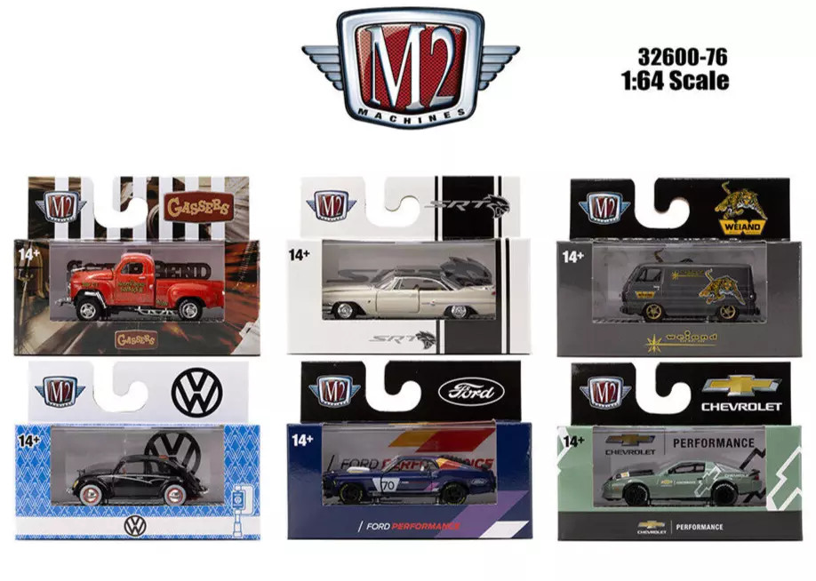 M2 Machines 1/64 1985 Chevrolet Camaro IROC-Z -GREEN-