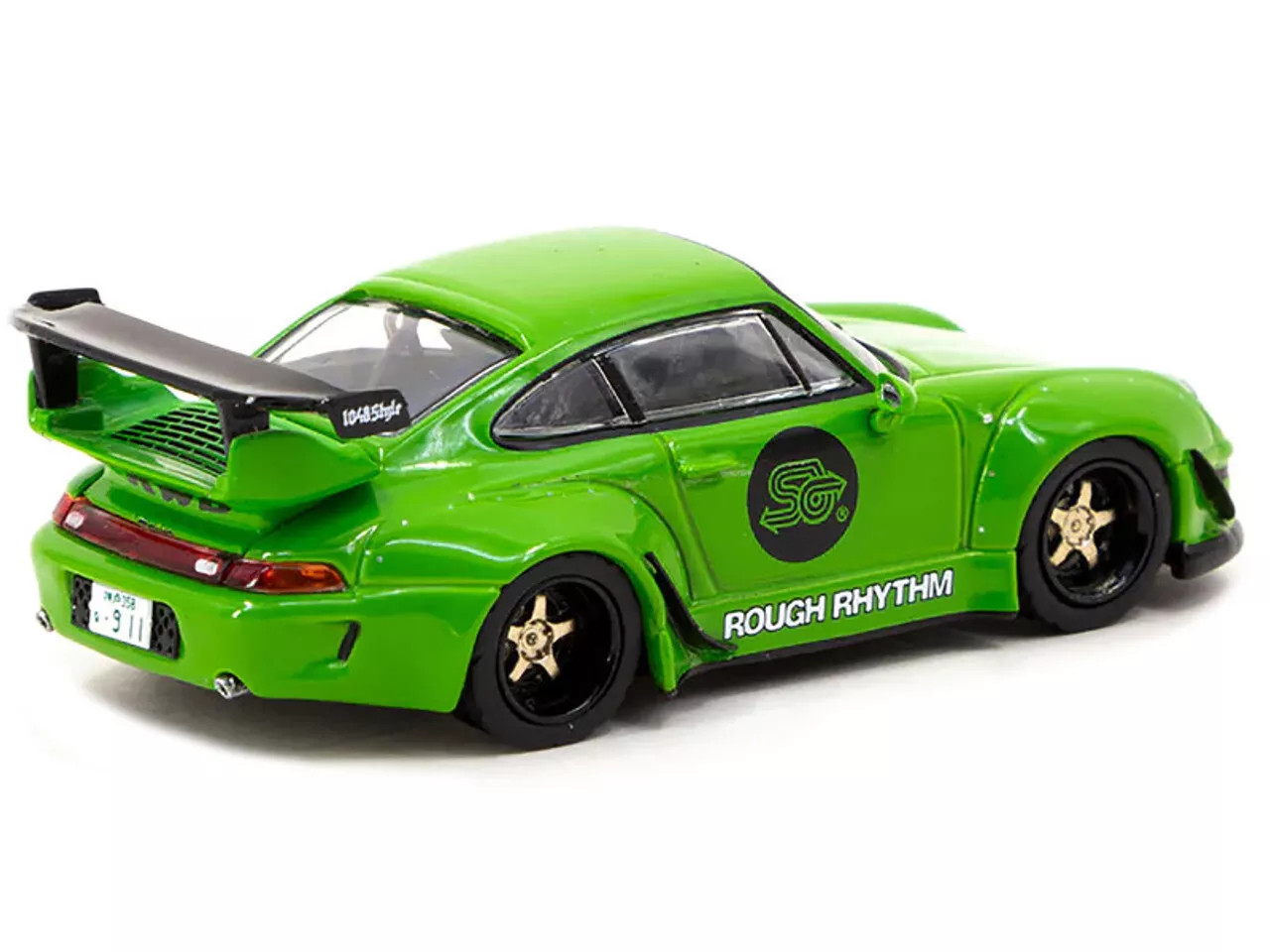 Tarmac 1/64 PORSCHE 933 Rough Rhythm Student Driver -GREEN-